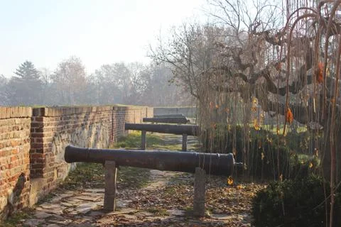 Old cannon Foto stock