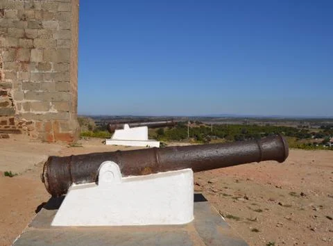 Old cannon Stock Photos