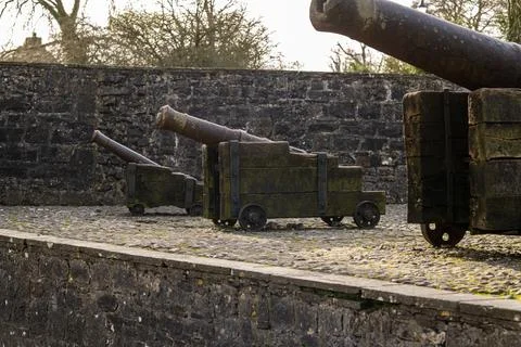 Old cannon Stock Photos