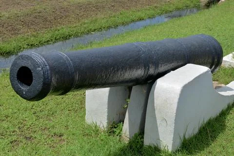 An old cannon Foto stock