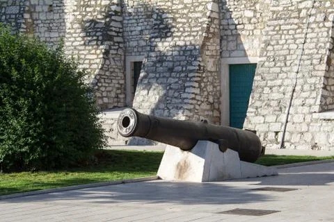 Old cannons Stock-Fotos