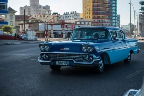 Old Car in Cuba Foto stock