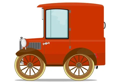 Old car Illustrazione stock