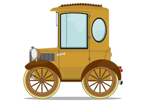 Old car Stock Illustration
