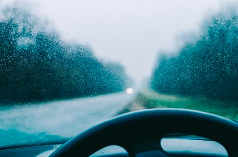 Old Car Inside Stock Photos
