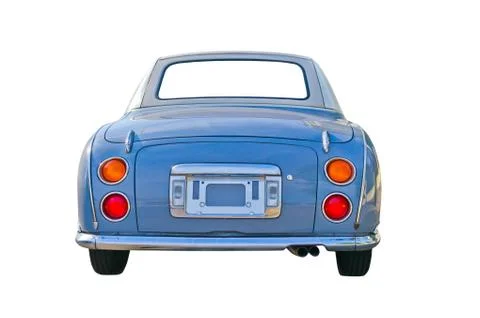 Old car isolated Stock Photos
