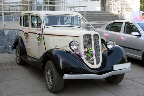 The old car Stock Photos