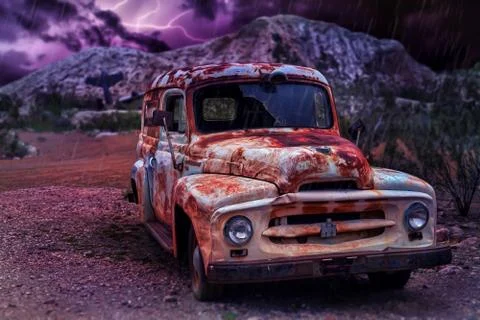 Old car Stock Photos