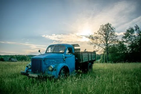 Old car 스톡 사진