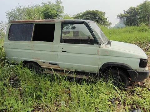 An old car 스톡 사진