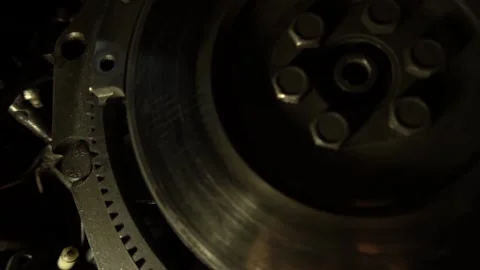 Old car underneath Stock Footage 160659267