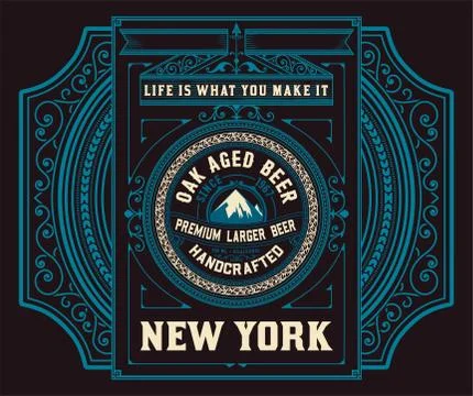 Old card Stock Illustration