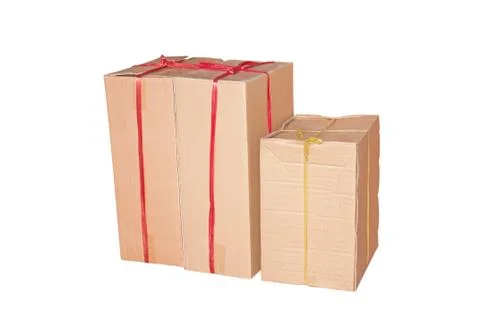 Old cardboard box Stock Photos
