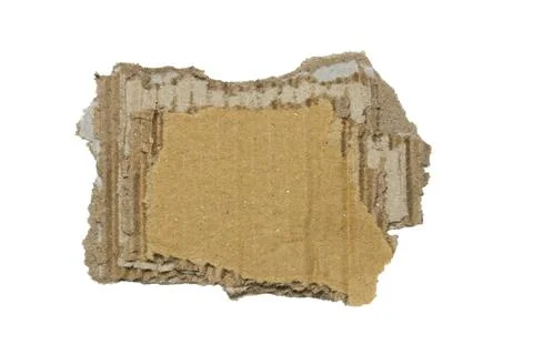 Old cardboard paper for using as a text box 스톡 사진