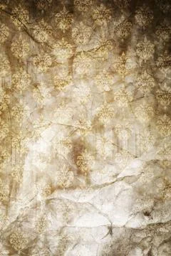 Old carpet texture with arabesque for background Stock Illustration