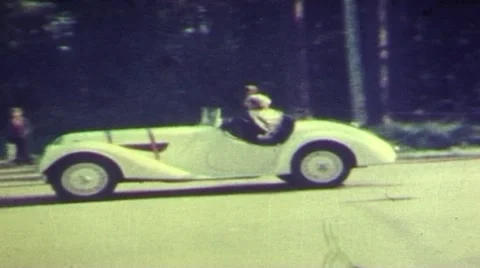 Old cars Stock Footage