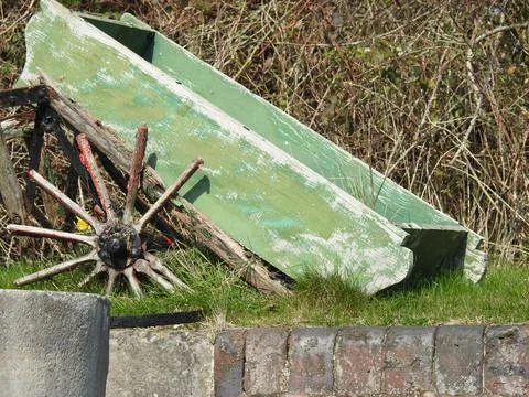 Old cart. Stock Photos