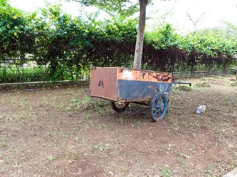 Old cart Foto stock