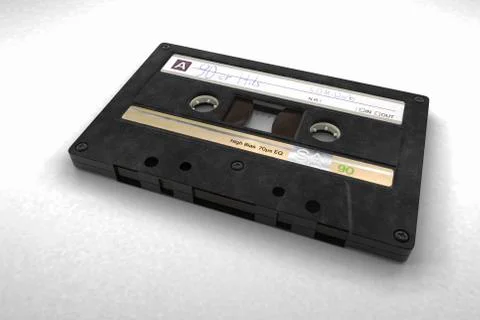 Old Cassette Illustrazione stock