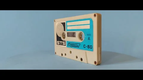 Old cassette tapes Stock Footage 274937211