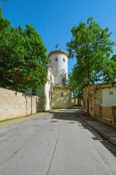 Old Castle in Cesis Stock Photos