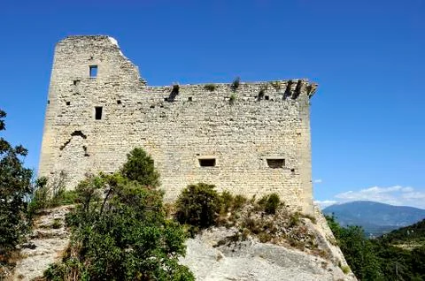 The old Castle Comtal Stock Photos