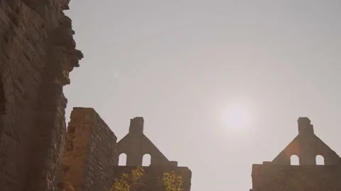 Old  Castle During Stock Footage 138715838