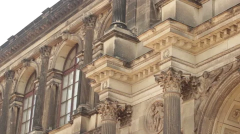 Old Castle Facade Germany Stock-Footage 67417972