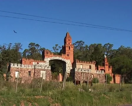 Old castle Stock Footage