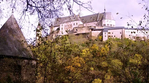 Old castle. Stock Footage 32696987