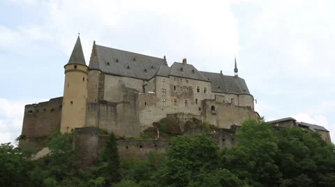 Old Castle. Stock Footage 41639268