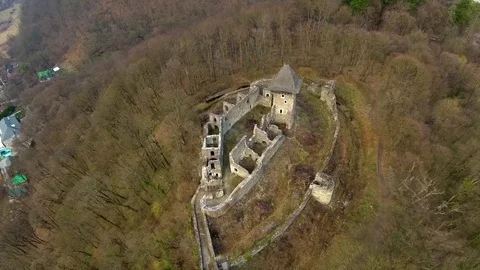 Old castle Stock Footage 75363177