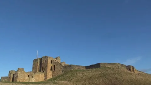 Old castle on a hill Stock Footage 117404259