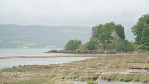 Old Castle Lachlan 库存影片 160441254