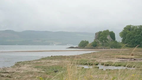 Old Castle Lachlan 库存影片 160441301