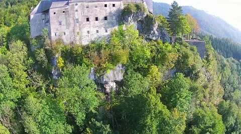 Old castle from middle age in Austria. 스톡 동영상 48372624