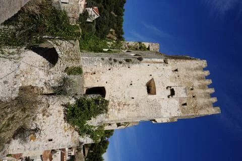 Old castle in the mountains. Stock Photos