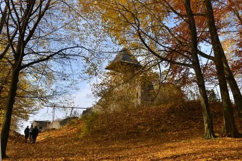 Old castle 库存照片