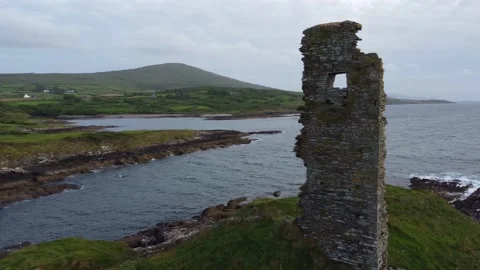 Old Castle Ruins Stock Footage 209304966
