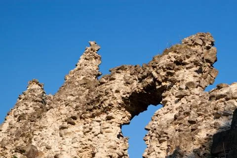 Old castle ruins Stock Photos
