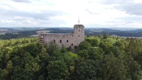 Old castle on the top 動画素材 152578336