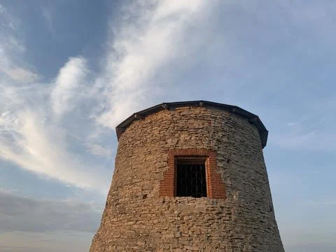 Old castle tower Stock Photos