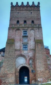 Old castle in town lutsk Stock Photos