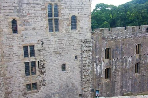 Old castle view Stock Photos