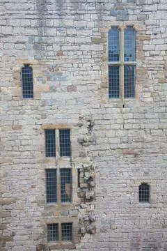 Old castle view Stock Photos