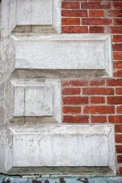 Old castle wall closeup background Stock Photos