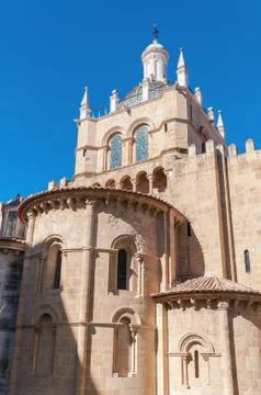 The Old Cathedral of Coimbra Stock Photos