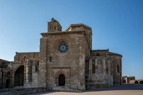 Old Cathedral of Lleida, Spain. Stock Photos