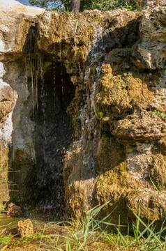 Old cave in the cave 스톡 사진