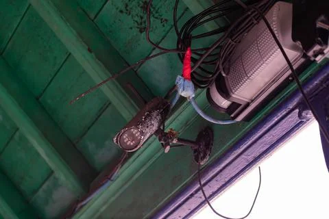 Old cctv system	 Stock Photos